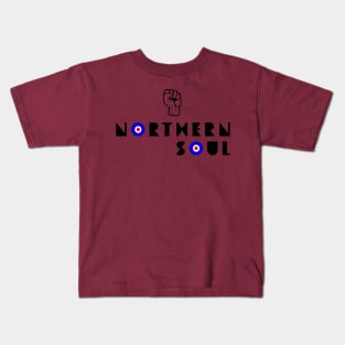 Northern Soul Fist Kids T-Shirt